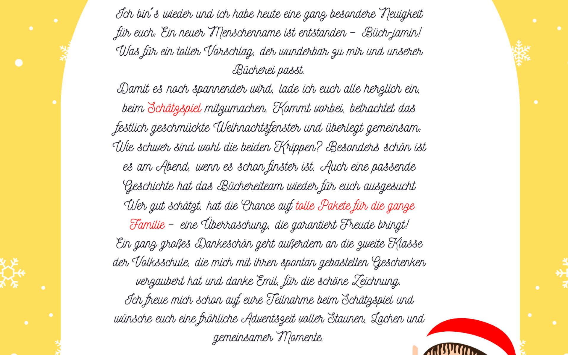 Zweiter Wichtelbrief